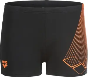 Плавки-боксери дитячі Arena BRIGHT SWIM SHORT чорно-жовтогарячі 006721-503