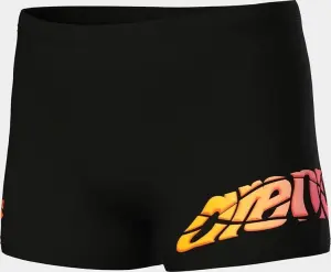 Плавки-боксери дитячі Arena LETTERING SWIM SHORT чорні 010864-500