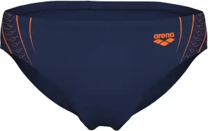 Плавки-брифи Arena DOUBLE GRAPHIC SWIM BRIEFS темно-синьо-жовтогарячі 010951-705