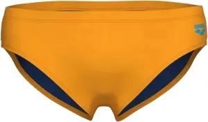 Плавки-брифи Arena ICONS SWIM BRIEFS SOLID жовто-біло-блакитні 005049-301