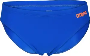 Плавки-брифи Arena TEAM SWIM BRIEFS SOLID синьо-жовтогарячі 004773-803