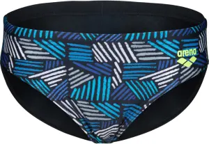 Плавки-брифи дитячі Arena CANDIES SWIM BRIEFS чорно-синьо-сірі 010301-550