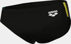 Плавки-брифи дитячі Arena SWIM BRIEFS SOLID чорно-жовто-блакитні 008371-583