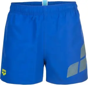 Шорти пляжні дитячі Arena BEACH SHORT LOGO R синьо-жовті 006446-862