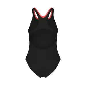 Купальник злитий дитячий Arena DETAIL SWIMSUIT SWIM PRO BACK чорно-кораловий 011743-530