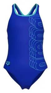 Купальник злитий дитячий Arena DETAIL SWIMSUIT SWIM PRO BACK синьо-бірюзовий 011743-880