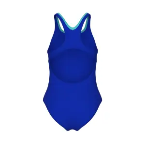 Купальник злитий дитячий Arena DETAIL SWIMSUIT SWIM PRO BACK синьо-бірюзовий 011743-880