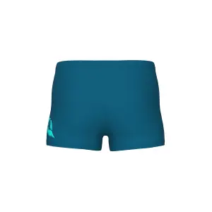 Плавки-боксери дитячі Arena LETTERING SWIM SHORT бірюзово-салатові 010864-600
