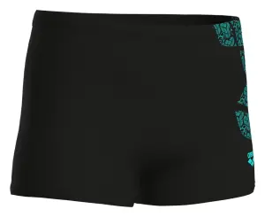 Плавки-боксери дитячі Arena KIKKO SWIM SHORT чорно-бірюзові 010950-508