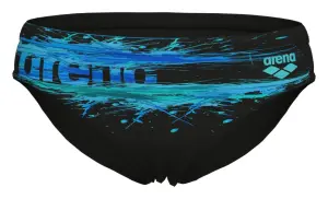 Плавки-брифи дитячі Arena PAINT SWIM BRIEFS чорно-бірюзові 011800-550