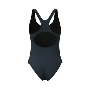 Купальник злитий жіночий Arena SWIMSUIT CONTROL PRO BACK SOLID темно-сіро-чорний 011710-550