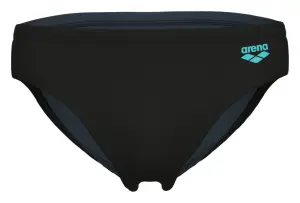 Плавки-брифи Arena WAVECURL SWIM BRIEFS чорно-сірі 010952-550