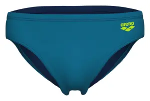 Плавки-брифи Arena WAVECURL SWIM BRIEFS бірюзово-темно-сині 010952-677