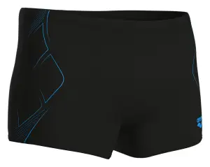 Плавки-боксери Arena GRAPHIC SWIM SHORT чорно-блакитні 011186-508