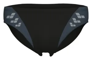 Плавки-брифи Arena STEPLOGO SWIM BRIEFS чорно-сірі 011786-550