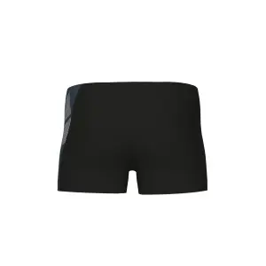 Плавки-боксери Arena PRINTED SPLICE SWIM SHORT чорно-сірі 011837-551