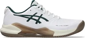 Кросівки тенісні Asics GEL-CHALLENGER 14 CLAY біло-темно-зелено-коричневі 1041A449-104