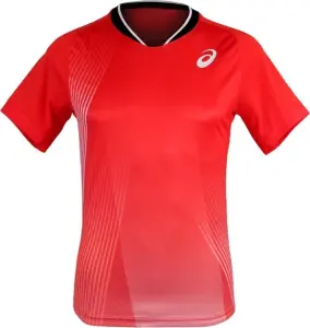 Футболка для тенісу Asics MATCH GRAPHIC SS TOP червоно-біла 2041A170-602