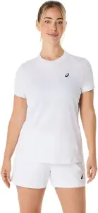 Футболка для тенісу жіноча Asics COURT SS TOP біла 2042A371-100
