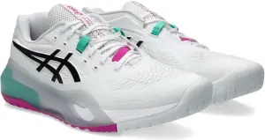 Кросівки тенісні Asics GEL-RESOLUTION X біло-бірюзово-рожеві 1041A481-103