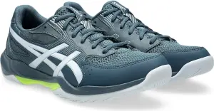 Кросівки волейбольні Asics GEL-ROCKET 12 темно-бірюзово-біло-лимонні 1071A116-404