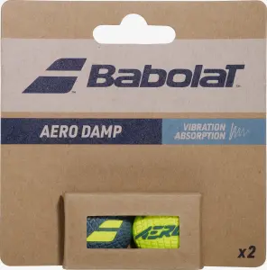 Віброгасники для ракеток Babolat AERO DAMP X2 жовто-чорні (2 штуки) 700137-100