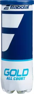 Набір м'ячів для тенісу Babolat GOLD ALL COURT жовтий (3 штуки) 501086-113y