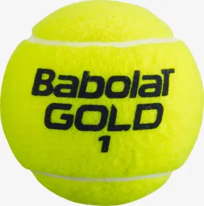 Набір м'ячів для тенісу Babolat GOLD CHAMPIONSHIP жовтий (3 штуки) 501084-113y