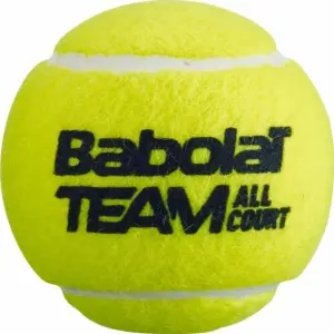 Набір м'ячів для тенісу Babolat TEAM ALL COURT жовтий (4 штуки) 502081-113y