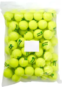 Набір м'ячів для тенісу дитячий Babolat GREEN жовтий (72 штуки) 512005-113