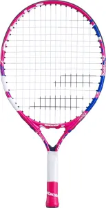 Ракетка для тенісу дитяча Babolat B FLY 19 рожево-синьо-біла 140484-100