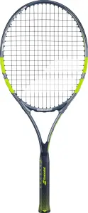 Ракетка для тенісу дитяча Babolat CARLITOS JR 26 CV темно-сіро-лаймова 140525-100
