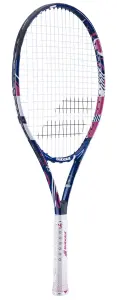 Ракетка для тенісу дитяча Babolat B'FLY 25 біло-рожева 140487-100