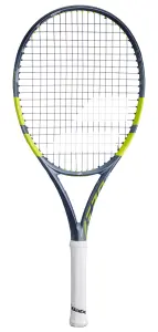 Ракетка для тенісу дитяча Babolat PURE AERO JUNIOR 26 GEN9 сіро-жовта 140520-100