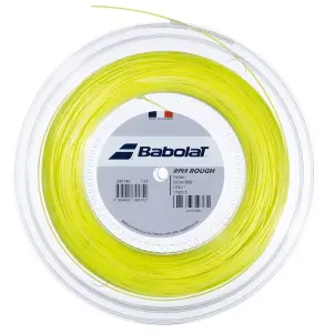 Струна для тенісної ракетки Babolat RPM ROUGH жовта (1,25 мм, 200 м) 243140-113