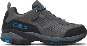 Кросівки трекінгові CMP MELNICK LOW TREKKING SHOES WP темно-сіро-чорно-блакитні 3Q19657-41UR