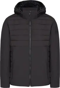 Куртка CMP JACKET HYBRID ZIP HOOD чорна 32K3247-U901