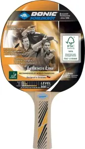 Ракетка для настільного тенісу Donic LEGENDS 300 FSC світло-коричнева 705234