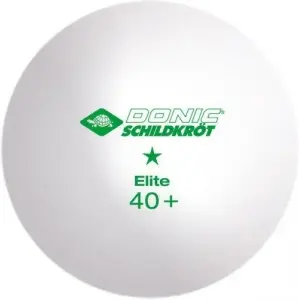 Набір м'ячів для настільного тенісу Donic ELITE 1* білий (6 штук) 608510