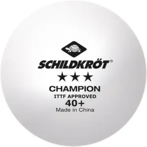 М'яч для настільного тенісу Donic CHAMPION ITTF 3* 40+ білий 608542