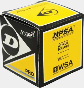 М'яч для сквошу Dunlop PRO 2 чорно-білий 700108PRO