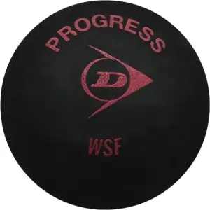 М'яч для сквошу Dunlop PROGRESS чорно-червоний PROGRESS