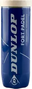 Набір м'ячів для падл-тенісу Dunlop FORT PADEL 3PET жовтий (3 штуки) 601555