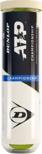 Набір м'ячів для тенісу Dunlop ATP CHAMPIONSHIP 4B жовтий (4 штуки) 601627