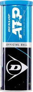 Набір м'ячів для тенісу Dunlop ATP OFFICIAL 3B жовтий (3 штуки) 601313