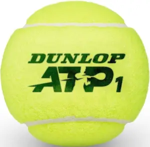 Набір м'ячів для тенісу Dunlop ATP OFFICIAL 3B жовтий (3 штуки) 601313