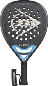 Ракетка для падл-тенісу Dunlop FX PRO 2026 чорно-блакитна 10370734