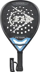Ракетка для падл-тенісу Dunlop FX TEAM 2026 чорно-блакитна 10370736