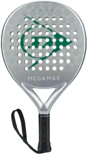 Ракетка для падл-тенісу Dunlop PRT MEGAMAX 2026 срібно-зелена 10370749
