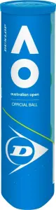 Набір м'ячів для тенісу Dunlop AUSTRALIAN OPEN 4B жовтий (4 штуки) DAO